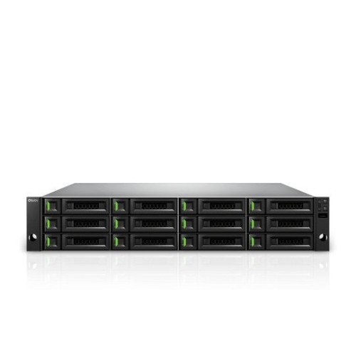 Qsan technology xcubesan xs1212d servidor de almacenamiento bastidor (2u) ethernet negro
