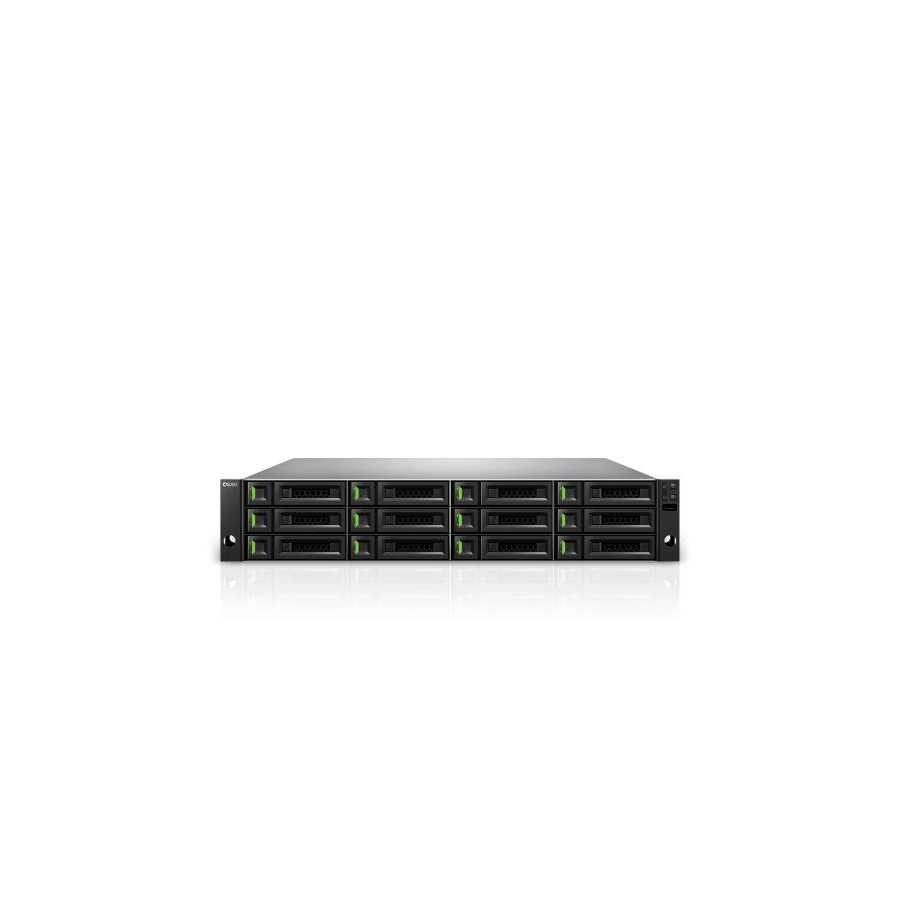 Qsan technology xcubesan xs1212d servidor de almacenamiento bastidor (2u) ethernet negro