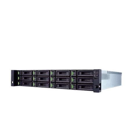 Qsan technology xcubesan xs1212d servidor de almacenamiento bastidor (2u) ethernet negro