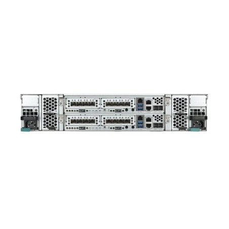 Qsan technology xcubesan xs1212d servidor de almacenamiento bastidor (2u) ethernet negro