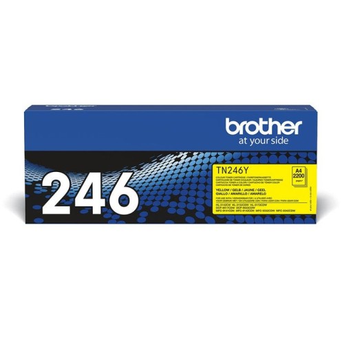 Toner original brother  tn-246y amarillo