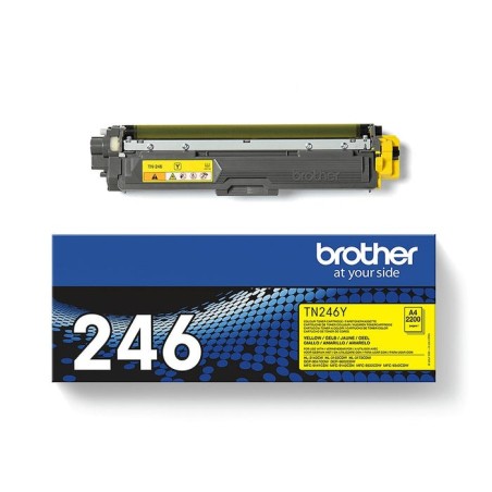 Toner original brother  tn-246y amarillo