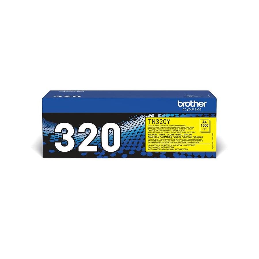 Toner original brother  tn320y amarillo tn-320y