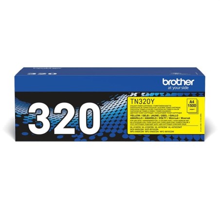 Toner original brother  tn320y amarillo tn-320y