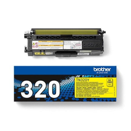 Toner original brother  tn320y amarillo tn-320y