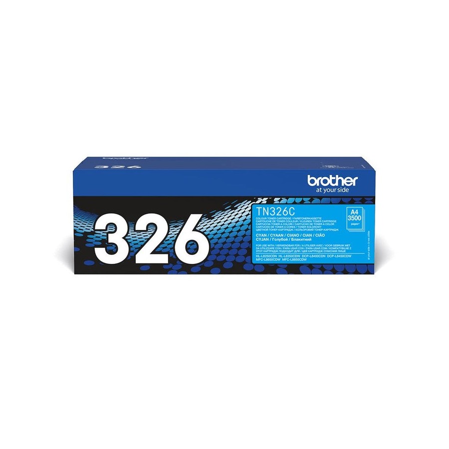 Toner original brother  tn326c cyan tn-326c