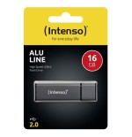 Pendrive intenso 16gb usb2.0 alu line antracita