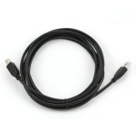 Gembird cable usb a/b 3m (impresora) negro
