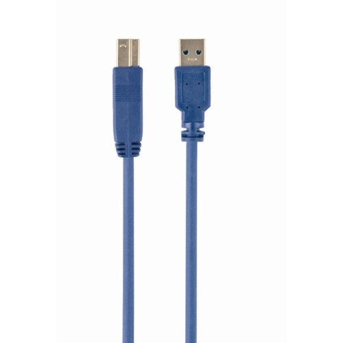 Gembird cable usb 3.0  a/b (impresora) 1.8m  azul  ccp-usb3-ambm-6