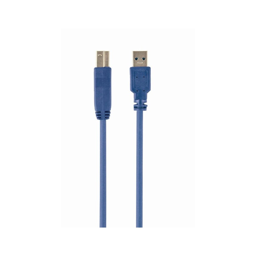 Gembird cable usb 3.0  a/b (impresora) 1.8m  azul  ccp-usb3-ambm-6