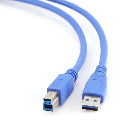 Gembird cable usb 3.0  a/b (impresora) 1.8m  azul  ccp-usb3-ambm-6