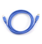Gembird cable usb 3.0  a/b (impresora) 1.8m  azul  ccp-usb3-ambm-6