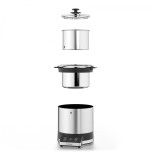 Wmf 04.1526.0011 arrocera acero inoxidable 1 l 220 w