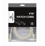 Gembird cable de red ftp cat6 awg26 2m gris  pp6-2m