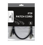 Gembird cable de red ftp cat6 awg24 1m negro
