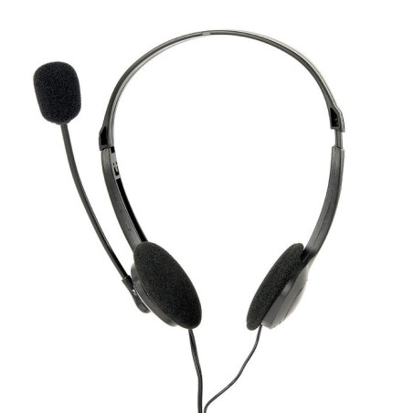 Gembird auricular diadema con micro jack negro mhs-123