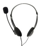 Gembird auricular diadema con micro jack negro mhs-123