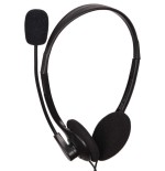 Gembird auricular diadema con micro jack negro mhs-123