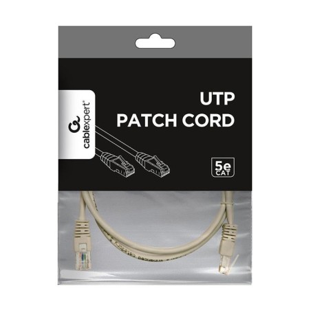 Gembird cable de red utp cat5e 0.50m gris