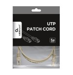 Gembird cable de red utp cat5e 0.50m gris