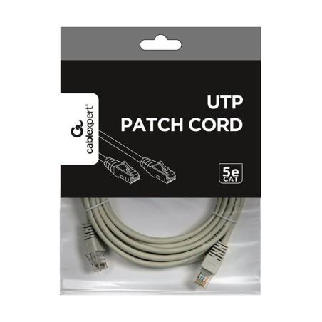 Gembird cable de red utp cat5e  5m gris