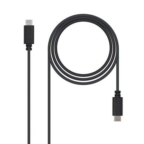 Nanocable cable usb-c 2.0 macho a usb-c macho 1m