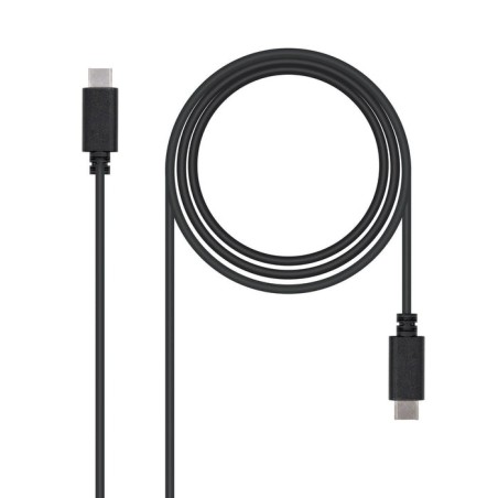 Nanocable cable usb-c 2.0 macho a usb-c macho 1m