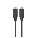 Nanocable cable usb-c 3.1 gen 2 10gbps macho a usb-c macho 1m
