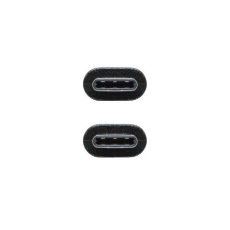 Nanocable cable usb-c 3.1 gen 2 10gbps macho a usb-c macho 1m