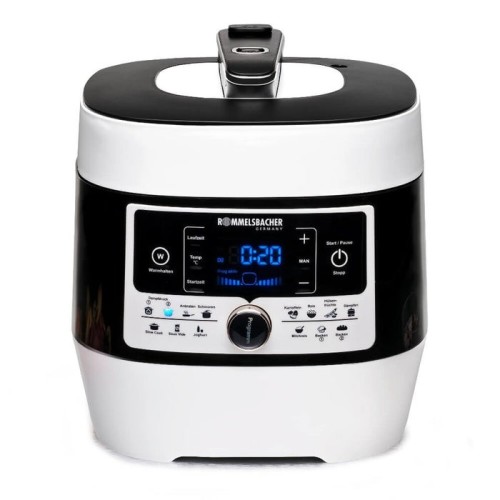 Rommelsbacher presión de vapor y olla múltiple md 1000 md 1000