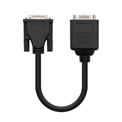 Cable bifurcador dvi a vga, dvi/m-2xhdb15/h, 20 cm