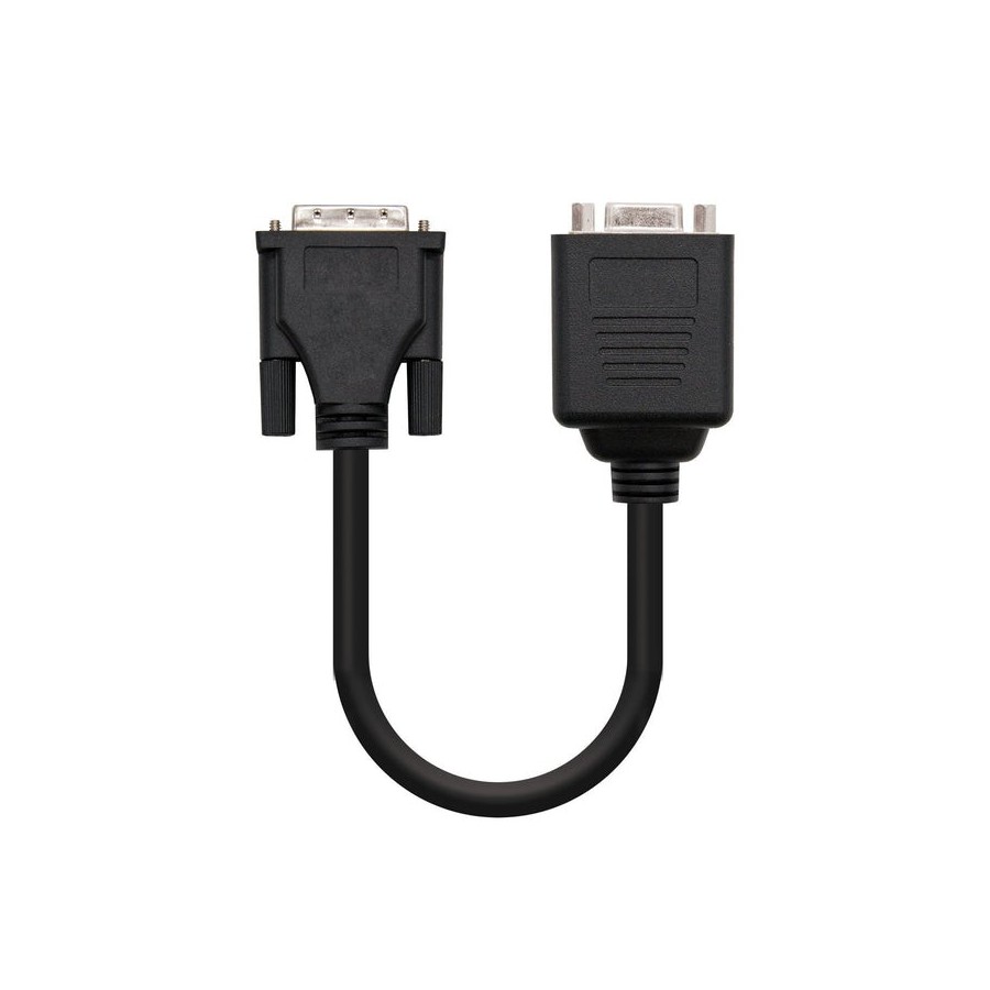 Cable bifurcador dvi a vga, dvi/m-2xhdb15/h, 20 cm