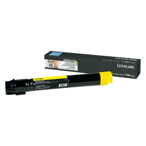 Lexmark 22z0011 cartucho de tóner original amarillo 1 pieza(s)