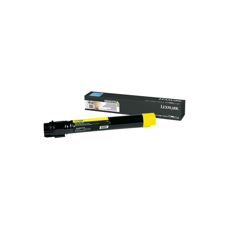 Lexmark 22z0011 cartucho de tóner original amarillo 1 pieza(s)