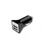 Approx cargador de coche appusbcar31b 2xusb negro