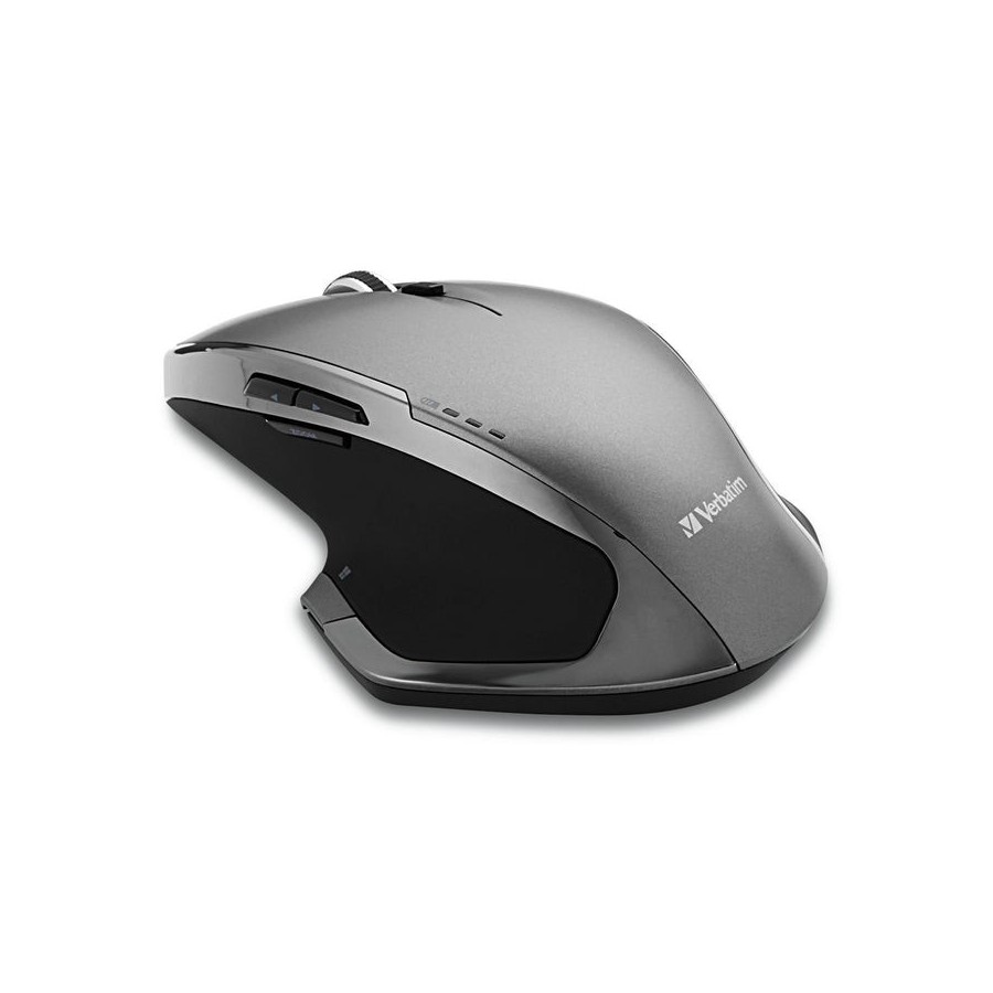 Verbatim mouse inalámbrico de 8 botones blue led