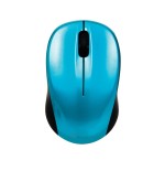 Verbatim ratón go nano inalámbrico 1600ppp compacto ambidiestros receptor usb azul turquesa