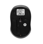 Verbatim ratón go nano inalámbrico 1600ppp compacto ambidiestros receptor usb azul turquesa