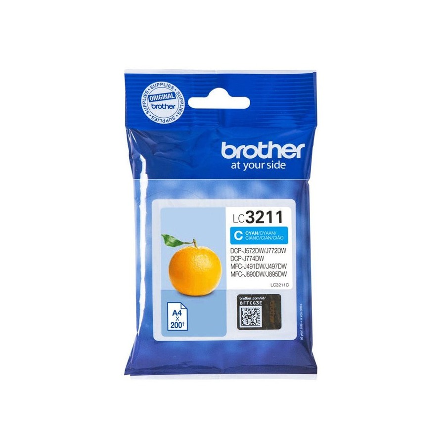 Brother lc3211c  cian  original  cartucho de tinta
