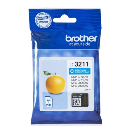 Brother lc3211c  cian  original  cartucho de tinta