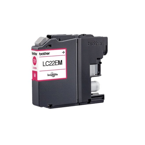 Brother lc22em  super alto rendimiento  magenta  original  cartucho de tinta
