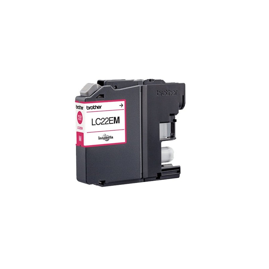 Brother lc22em  super alto rendimiento  magenta  original  cartucho de tinta