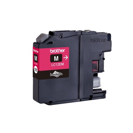 Brother lc12em  capacidad xl  magenta  original  cartucho de tinta
