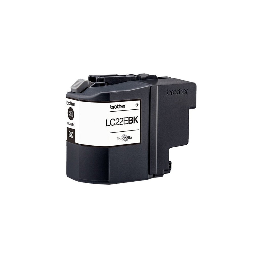 Tinta original brother lc-22ebk xl alta capacidad negro
