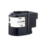 Tinta original brother lc-22ebk xl alta capacidad negro