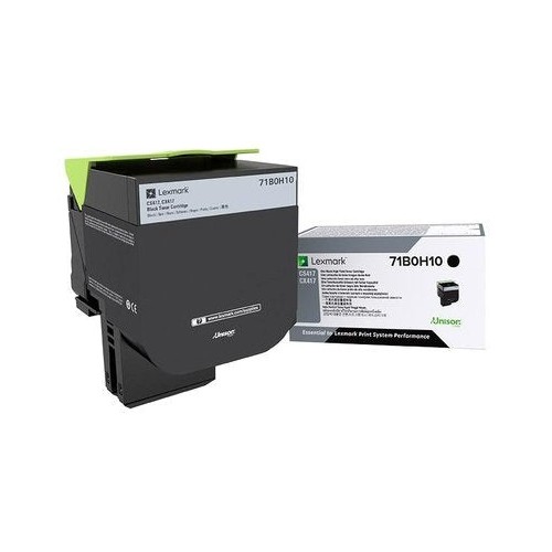 Lexmark tóner negro 71b0h10  6000 copias