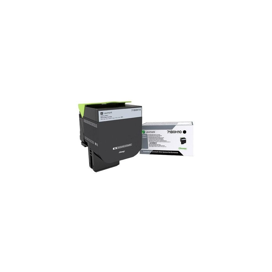 Lexmark tóner negro 71b0h10  6000 copias