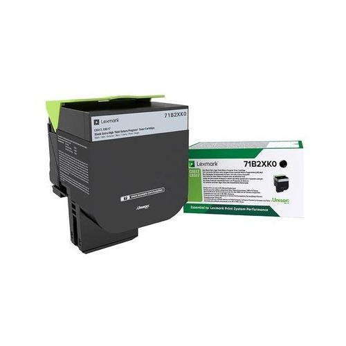 Lexmark cs/cx 517 cartucho de tóner negro de extra alto rendimiento retornable