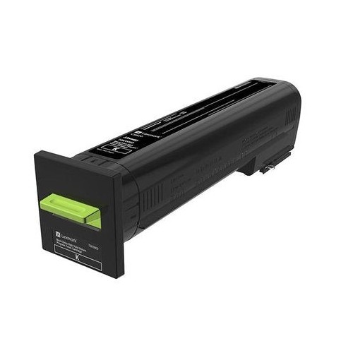 Lexmark cs820, cx82x, cx860 cartucho de tóner negro rendimiento extra alto retornable (33k)