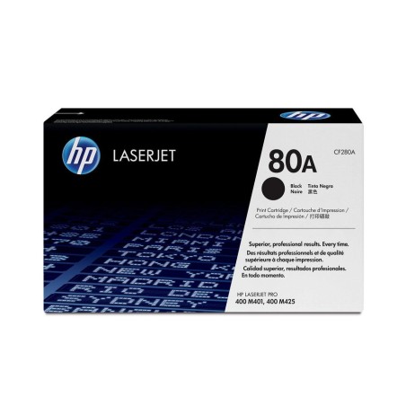 Tóner original hp 80a negro